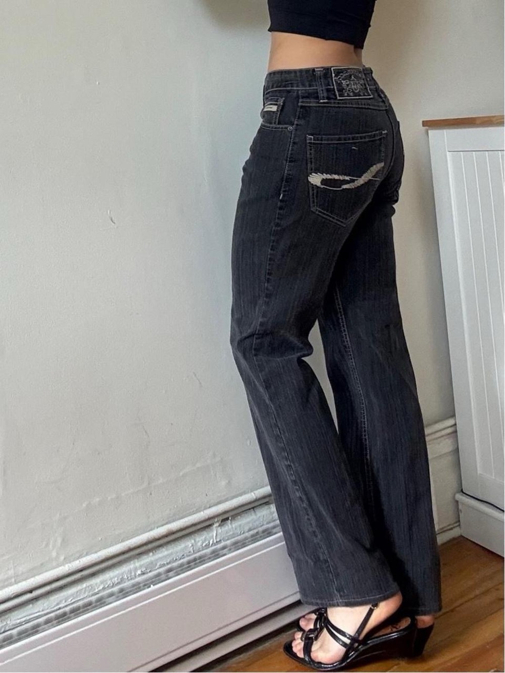 Y2K bootcut leg jeans ( fits S)